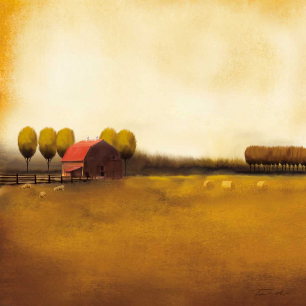 Rural Landscape II art print by Tandi Venter for $57.95 CAD