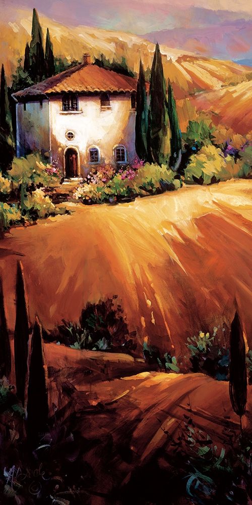 Golden Tuscany art print by Nancy OToole for $57.95 CAD