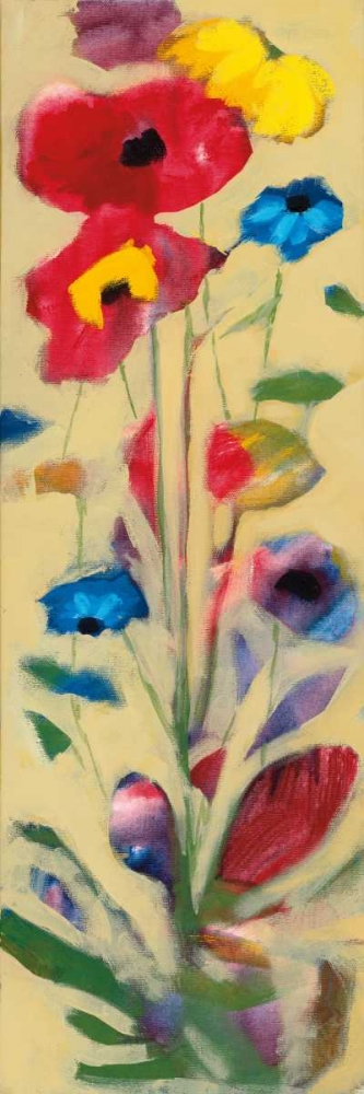 Wildflowers I art print by Jennifer Zybala  for $57.95 CAD