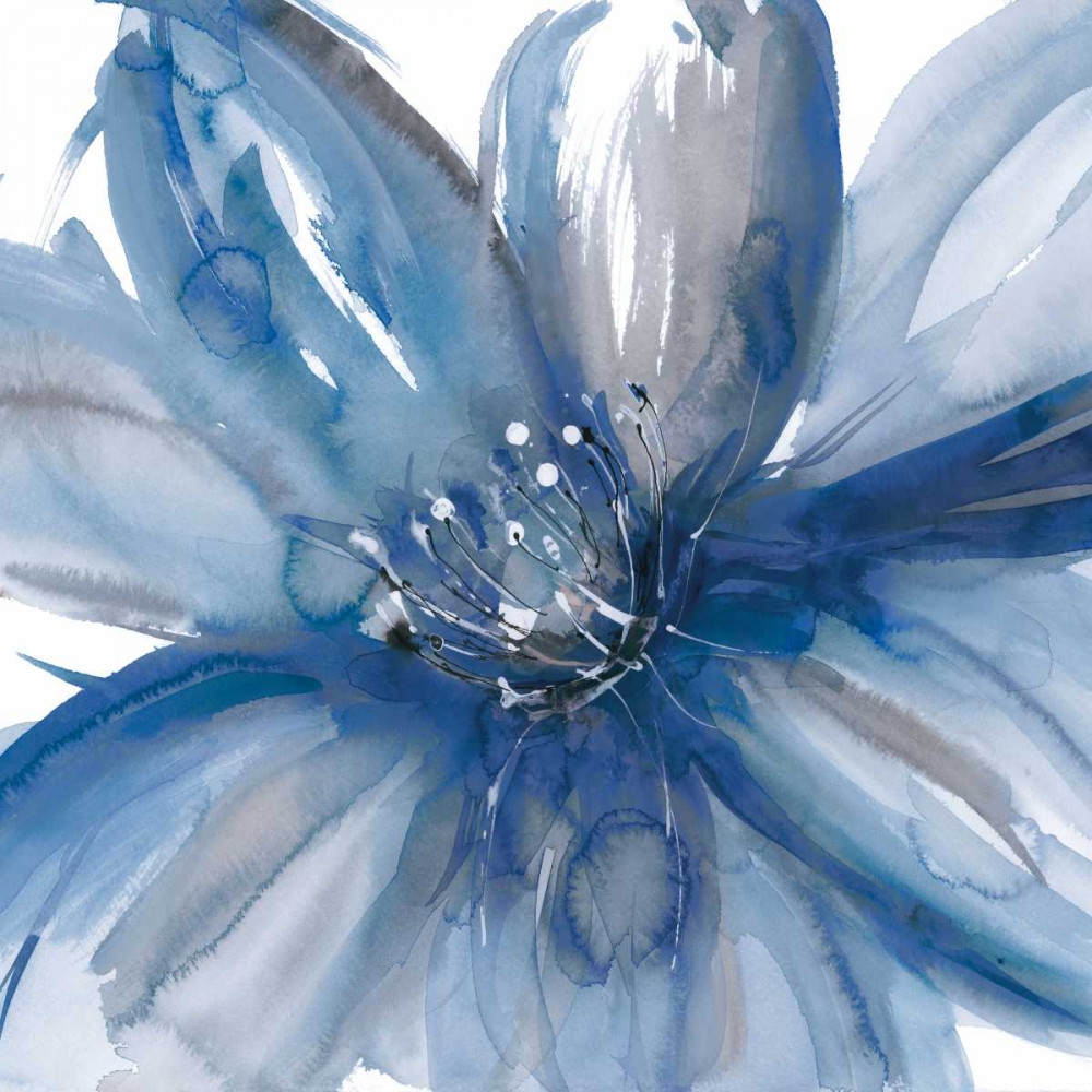 Blue Beauty I art print by Rebecca Meyers for $57.95 CAD