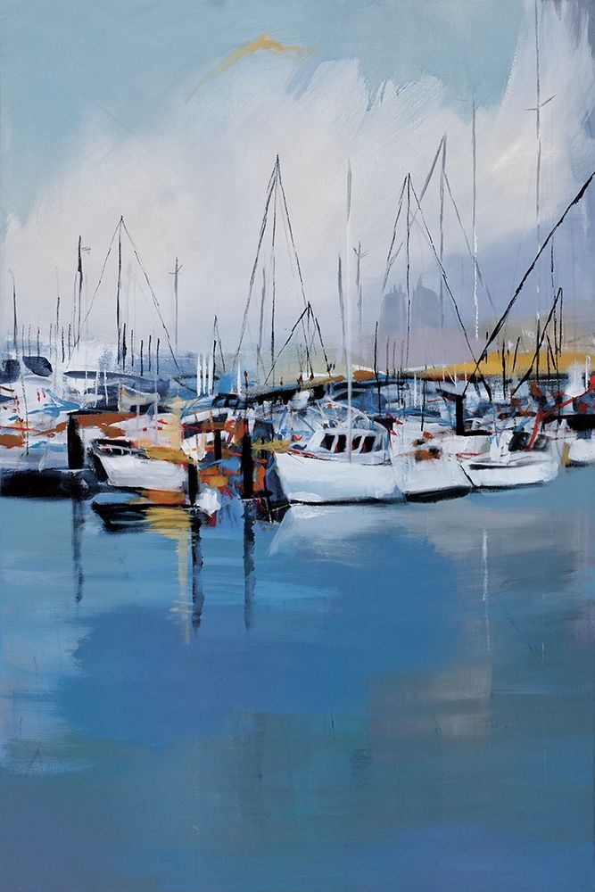 Along the Quay art print by A. Fitsimmons for $57.95 CAD