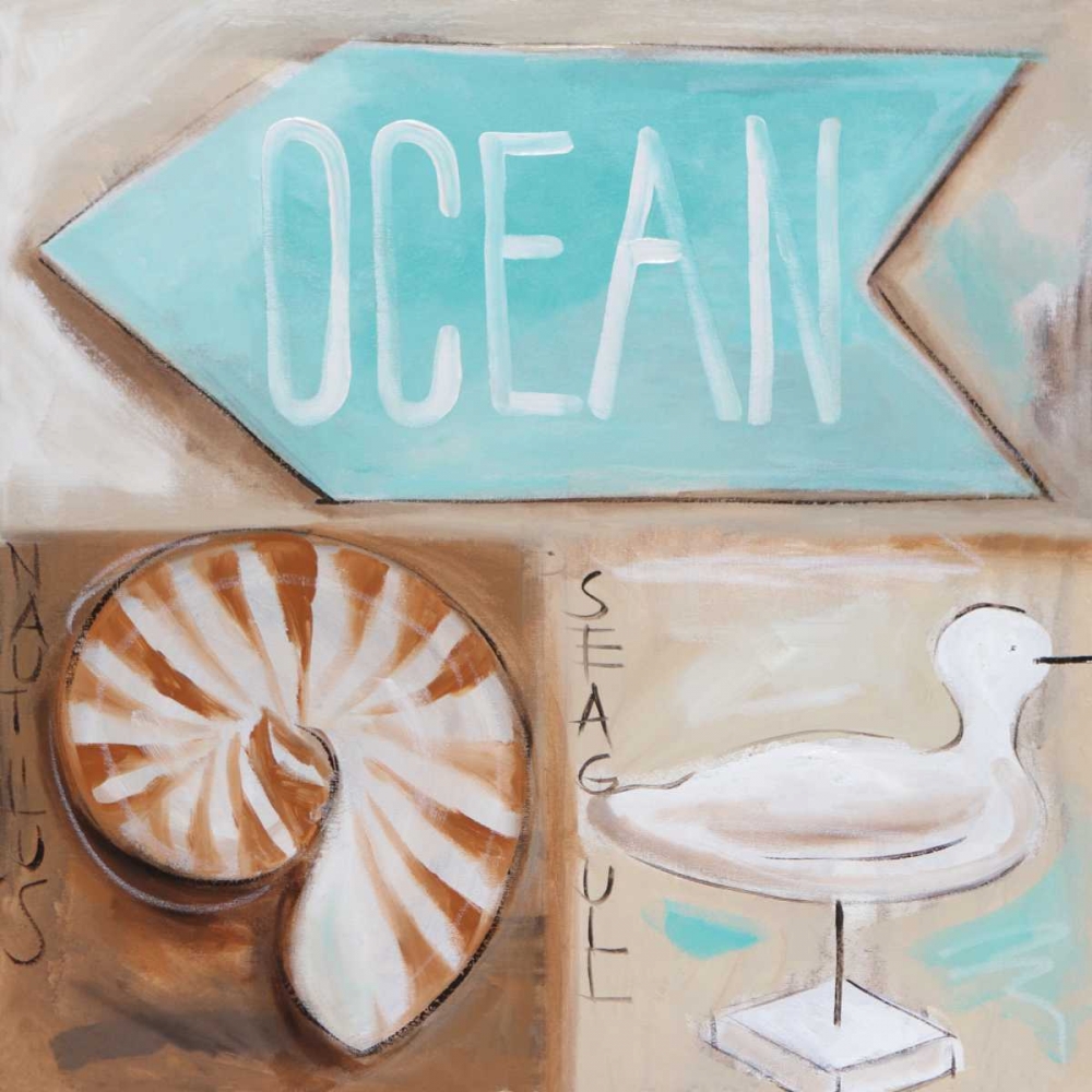 Wheres the Ocean art print by Amanda J. Brooks for $57.95 CAD