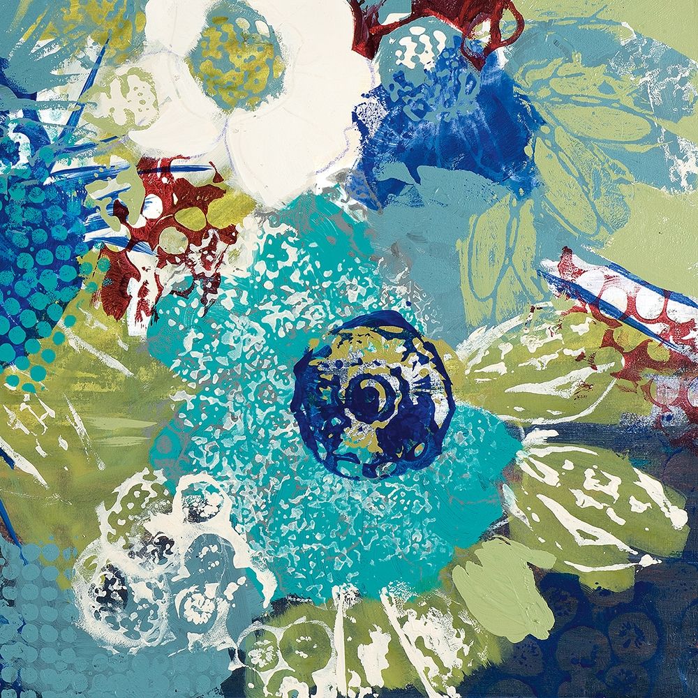 Garden Blues IV art print by Leslie Bernsen for $57.95 CAD