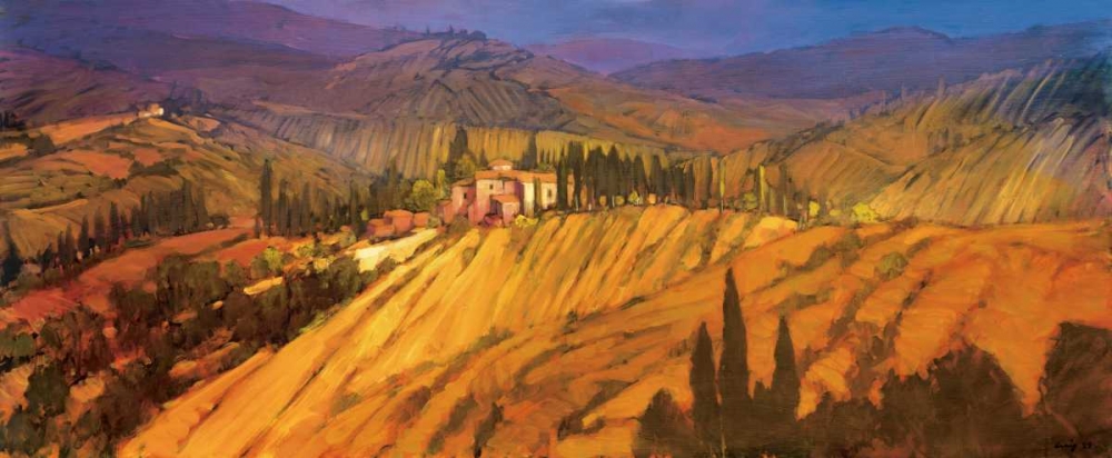 Last View of Tuscany art print by Philip Craig for $57.95 CAD
