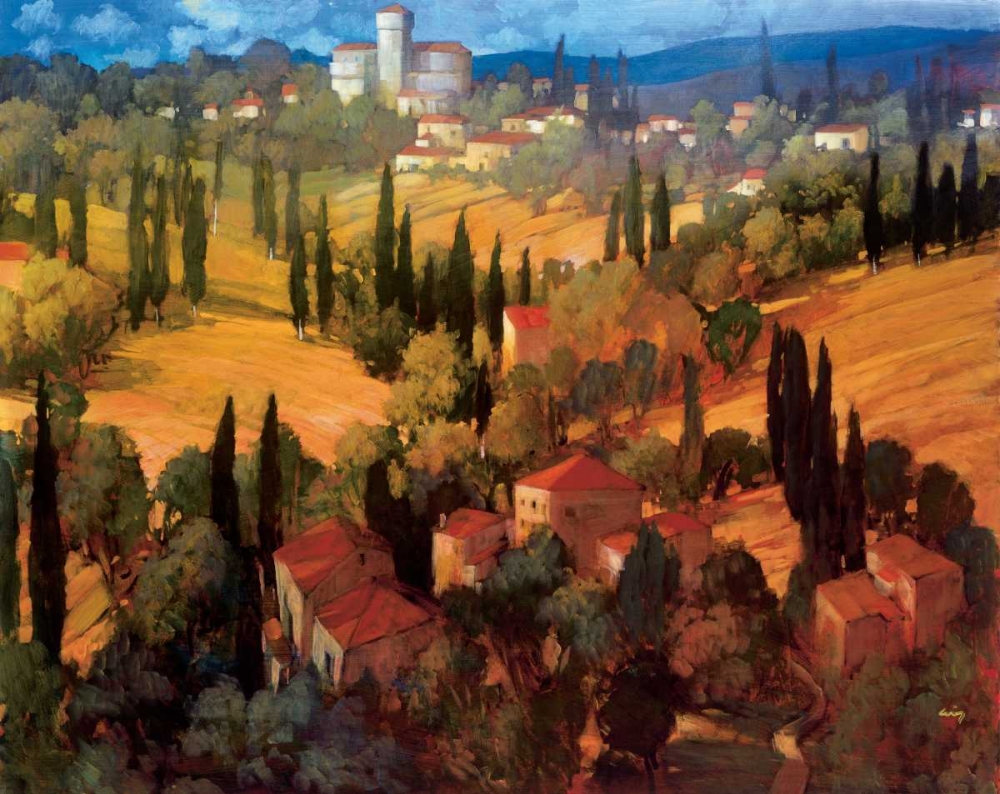 Tuscan Castle art print by Philip Craig for $57.95 CAD
