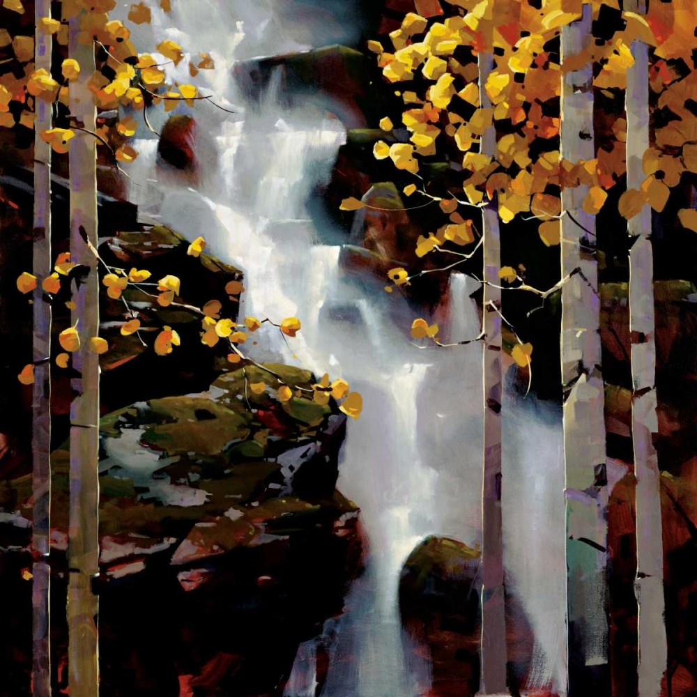 Waterfall art print by Michael OToole for $57.95 CAD