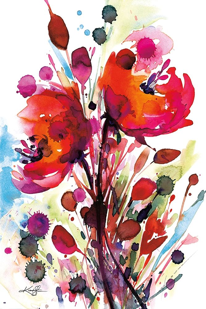 Floral Dream II art print by Kathy Morton Stanion for $57.95 CAD