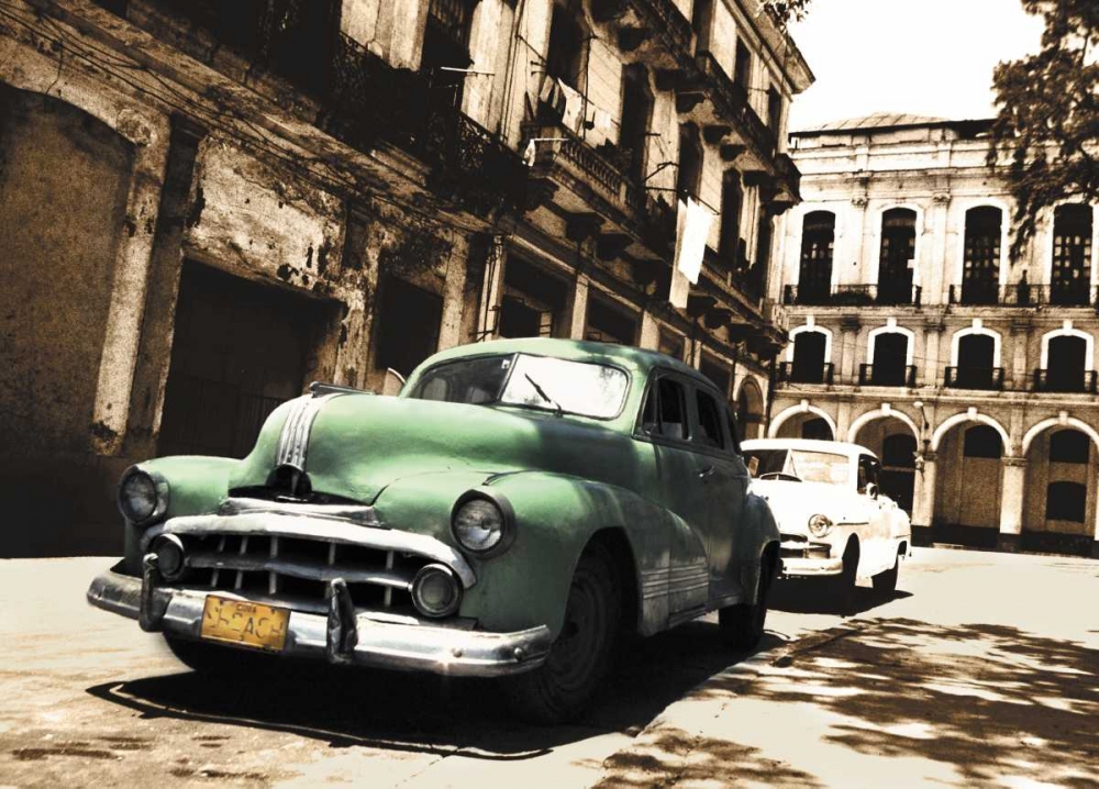 Cuban Cars II art print by C.J. Groth for $57.95 CAD