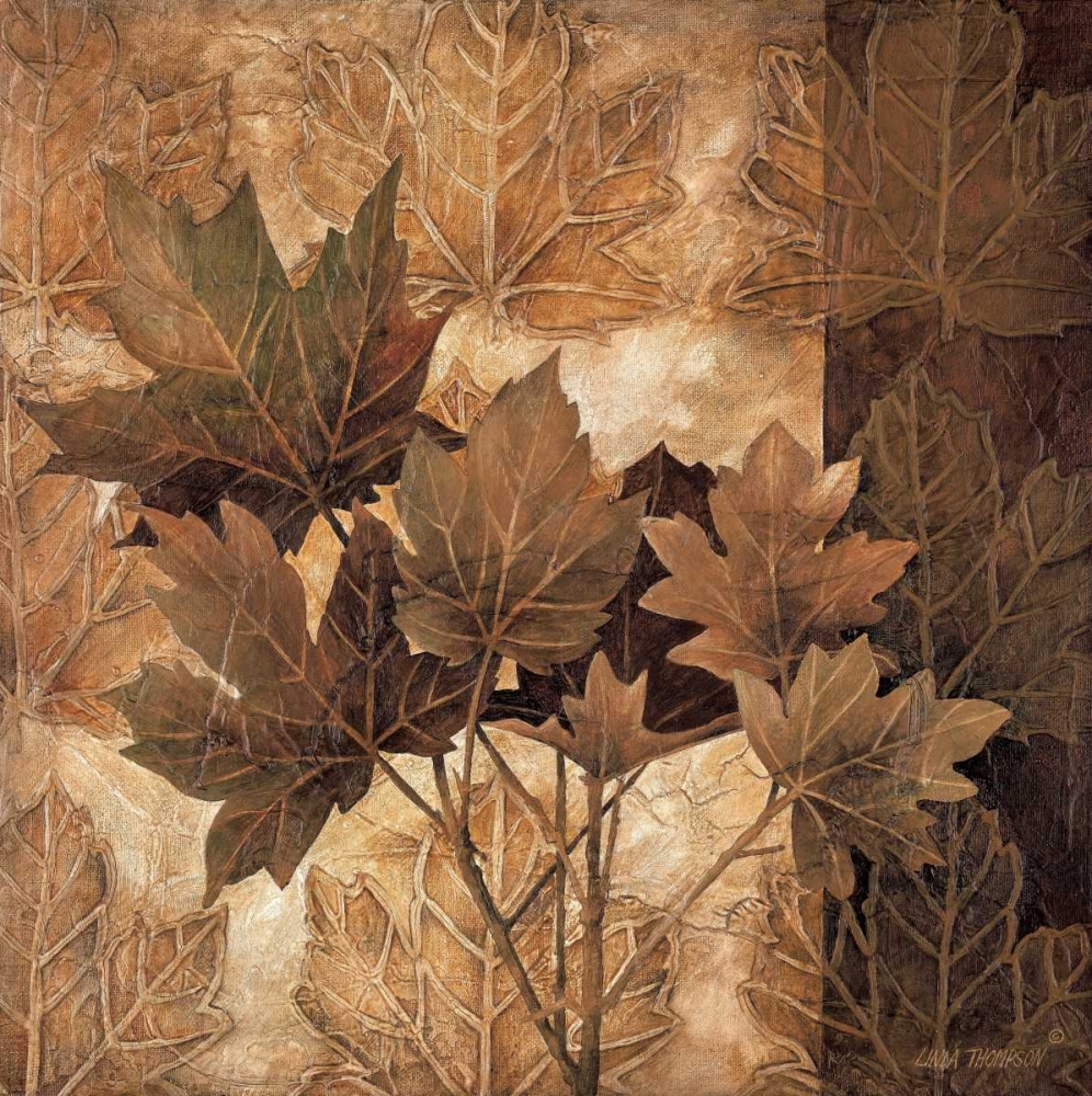 Leaf Patterns II art print by Linda Thompson for $57.95 CAD
