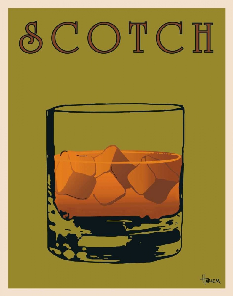 Scotch art print by Lee Harlem for $57.95 CAD