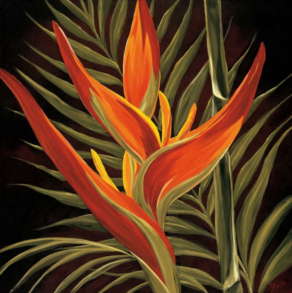 Birds of Paradise I art print by Yvette St. Amant for $57.95 CAD