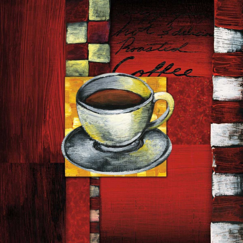 Brewing Coffee art print by Stacey Novak for $57.95 CAD