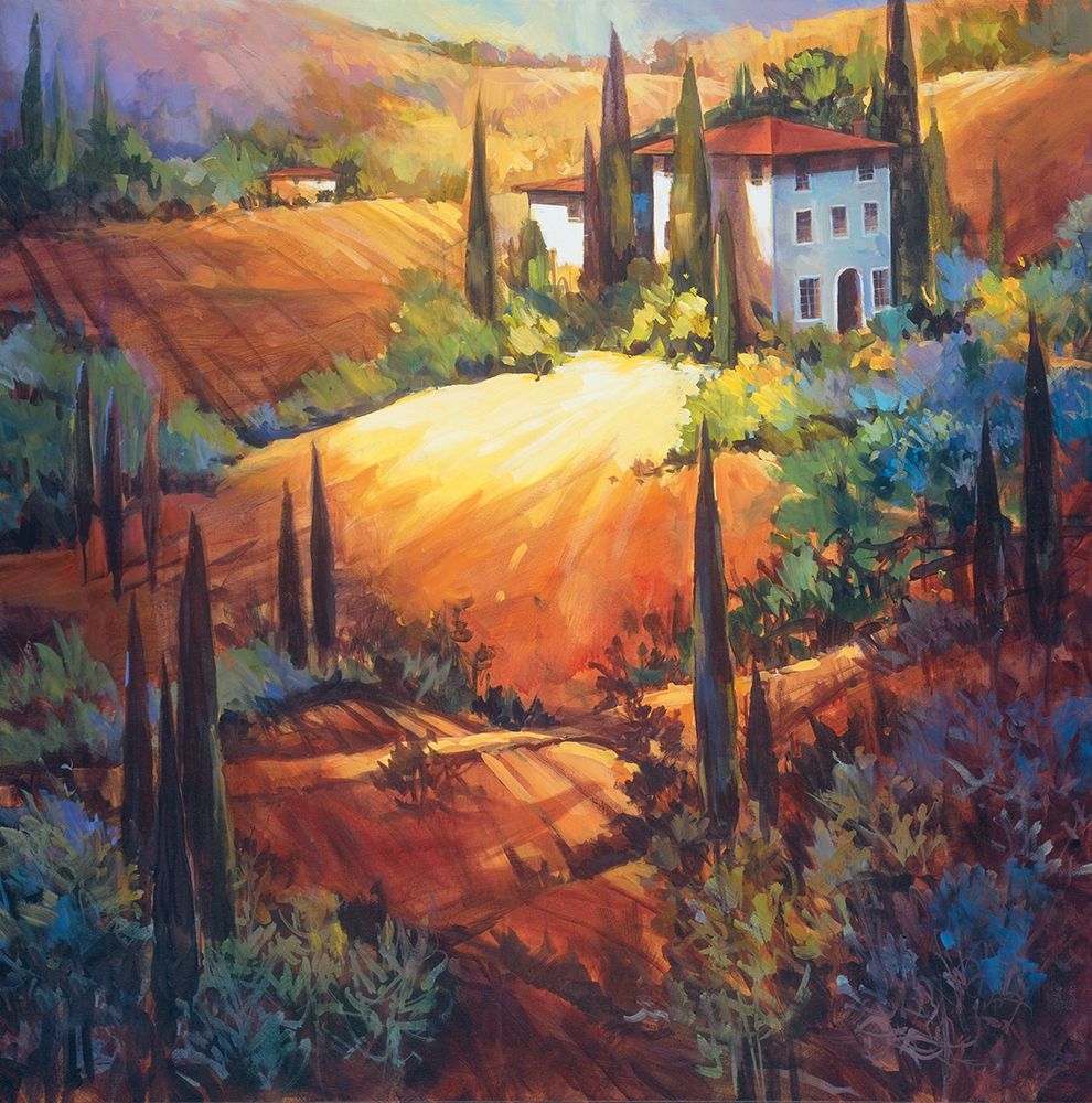 Morning Light Tuscany art print by Nancy OToole for $57.95 CAD
