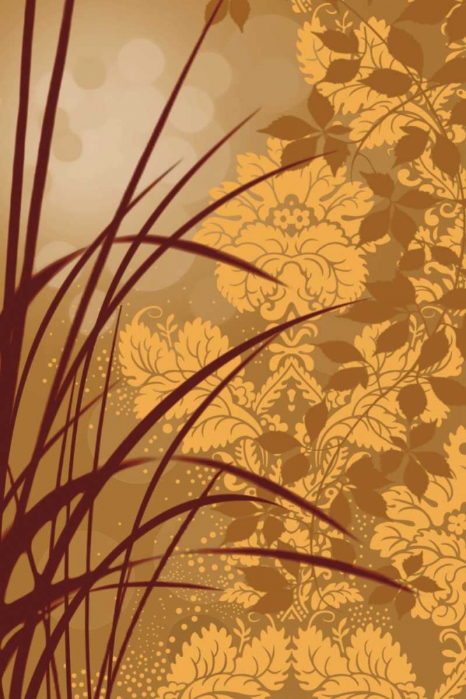 Golden Flourish I art print by Edward Aparicio for $57.95 CAD