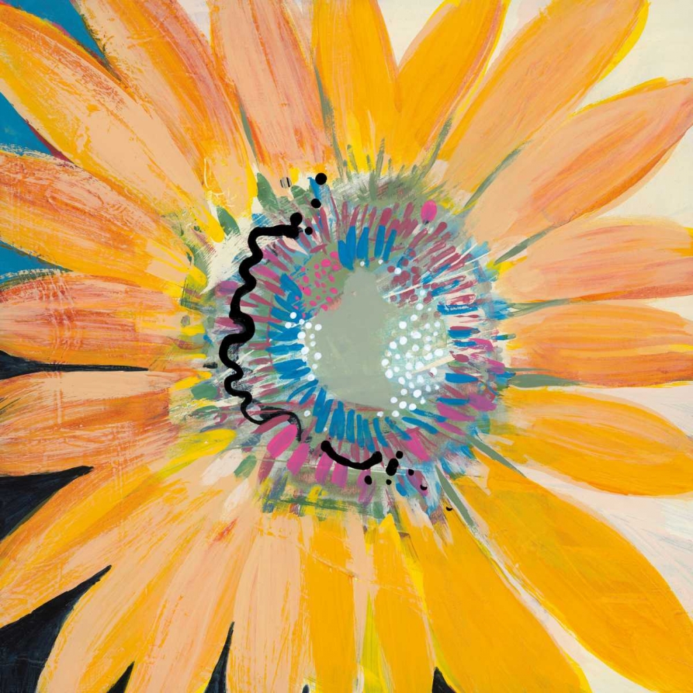 Sunshine Flower IV art print by Leslie Bernsen for $57.95 CAD