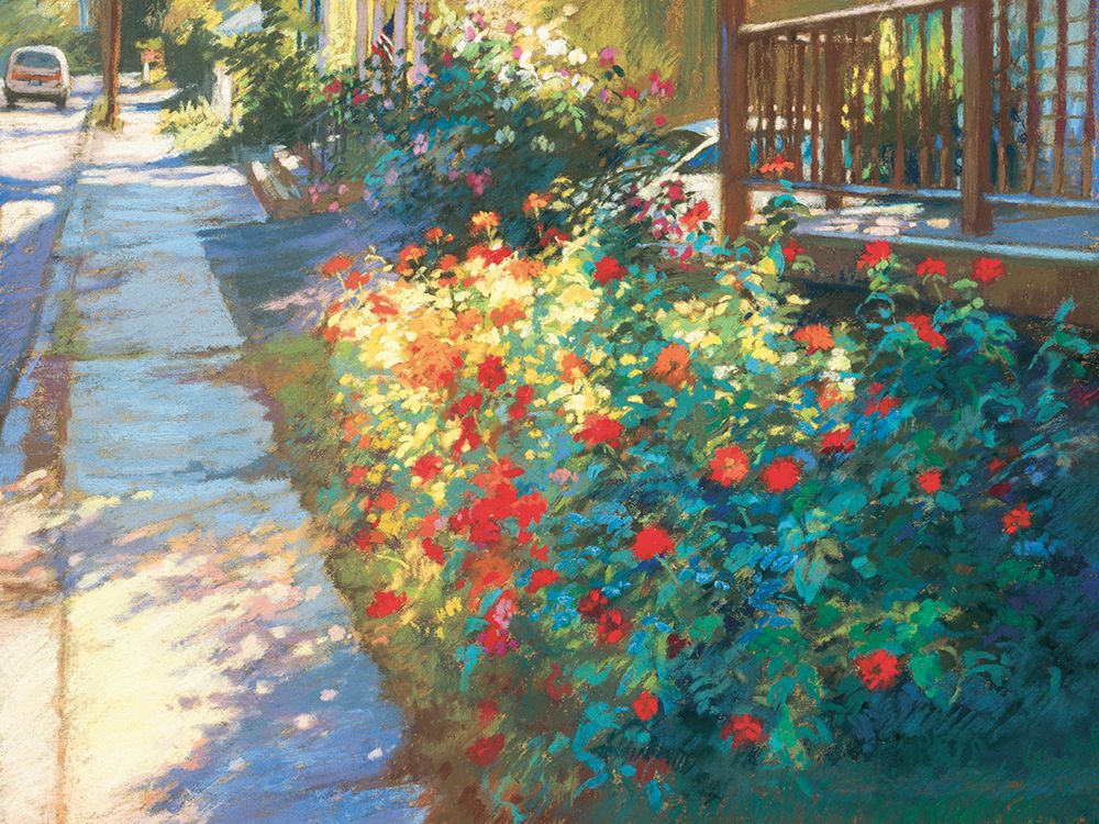 Mainstreet Morning art print by Christine Debrosky for $57.95 CAD