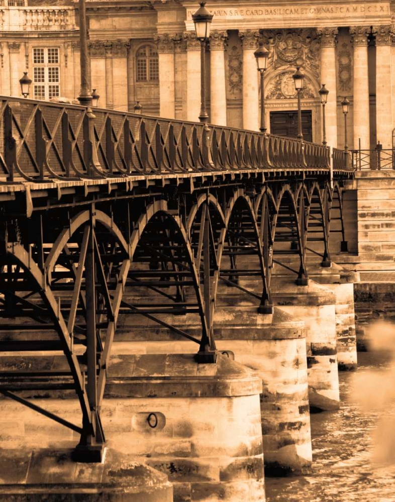 Ponts des Arts - Detail art print by Marina Drasnin Gilboa for $57.95 CAD