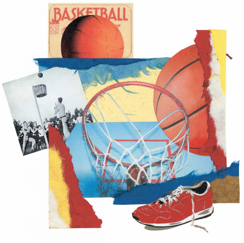 Hoop Shot art print by Melissa Markell for $57.95 CAD