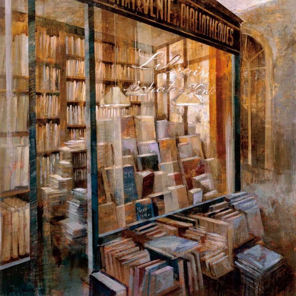 Librairie art print by Noemi Martin for $57.95 CAD