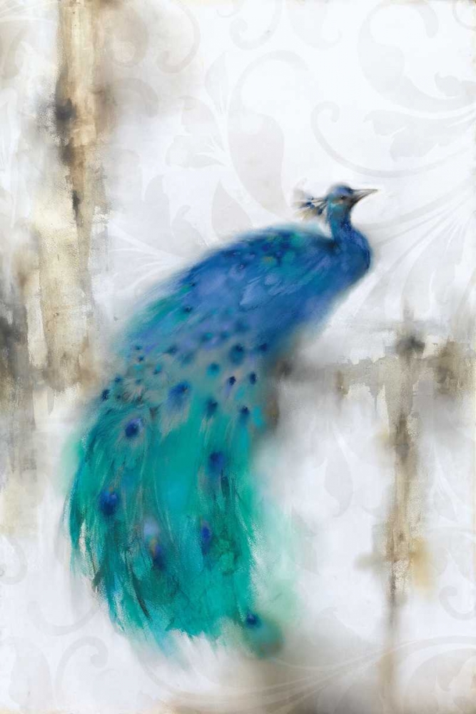 Jewel Plumes I  art print by J.P. Prior for $57.95 CAD