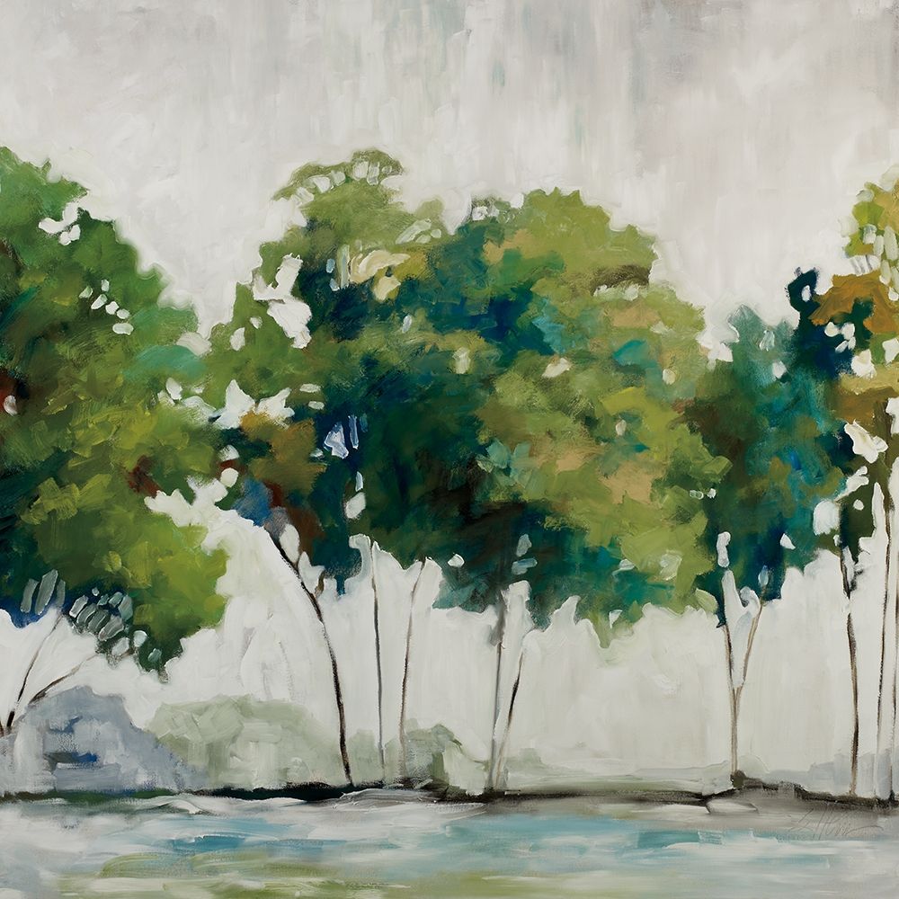 Late Summer Trees art print by Jacqueline Ellens for $57.95 CAD