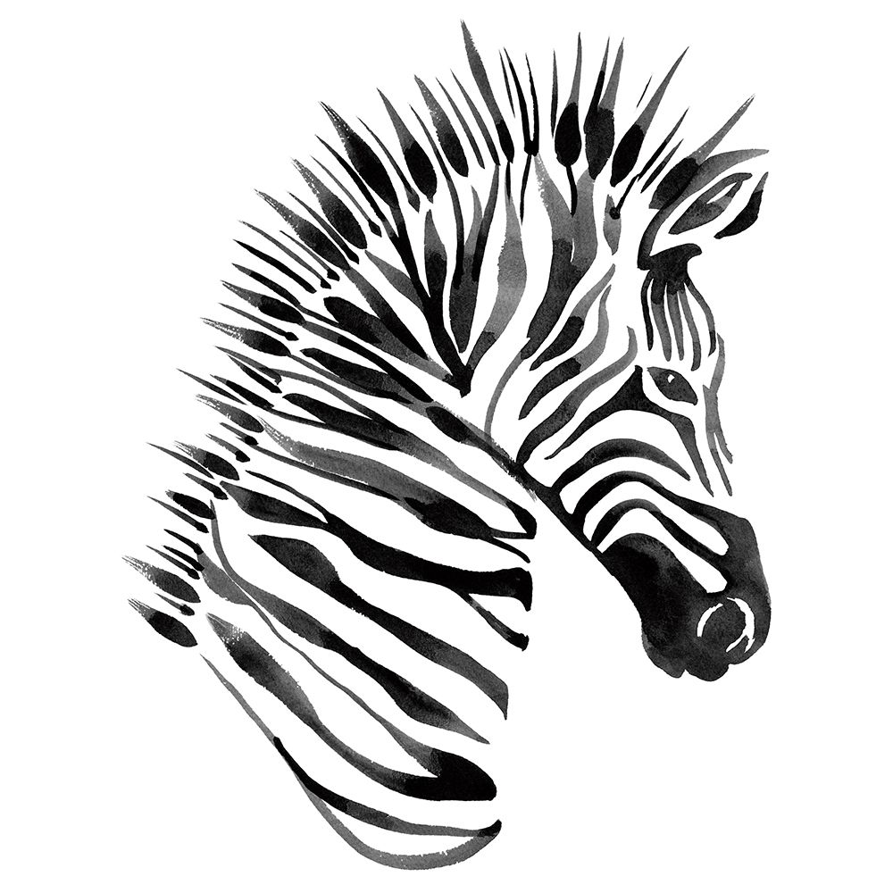 Zebra art print by Marina Billinghurst for $57.95 CAD