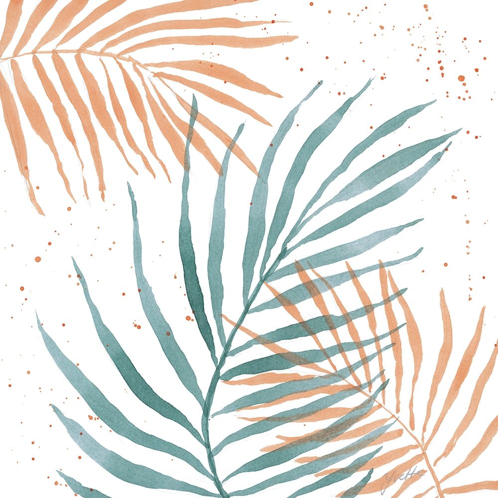 Palm Party IV art print by Yvette St.Amant for $57.95 CAD
