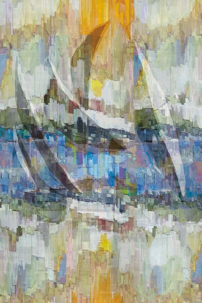 Abstract Sails art print by Marta G. Wiley for $57.95 CAD