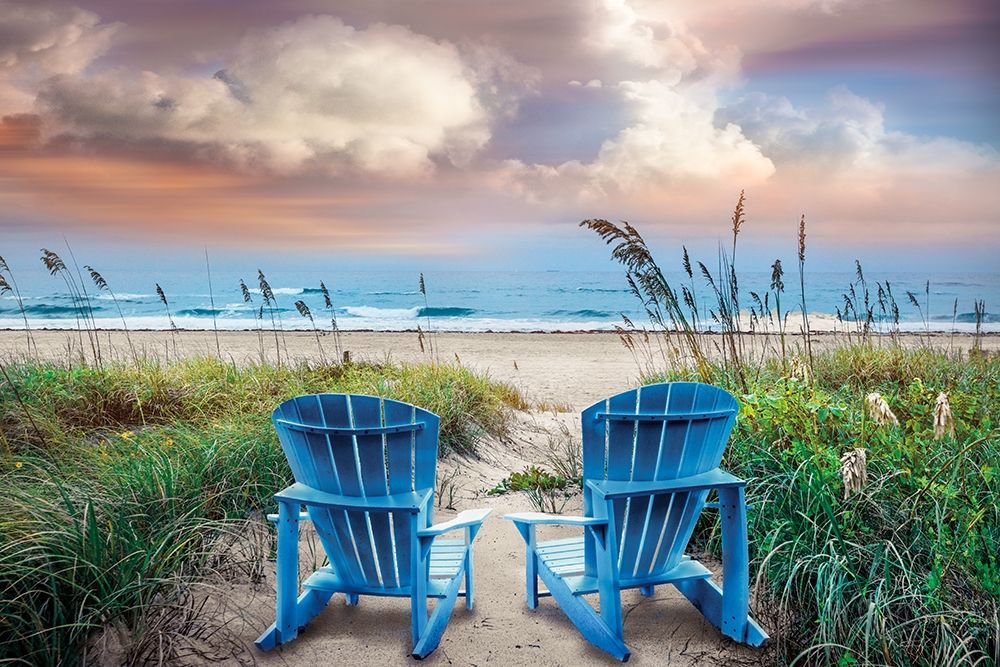 Shore Seats art print by Celebrate Life Gallery for $57.95 CAD