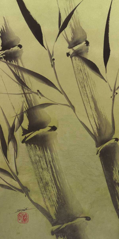 Bamboos Peace art print by Katsumi Sugita for $57.95 CAD