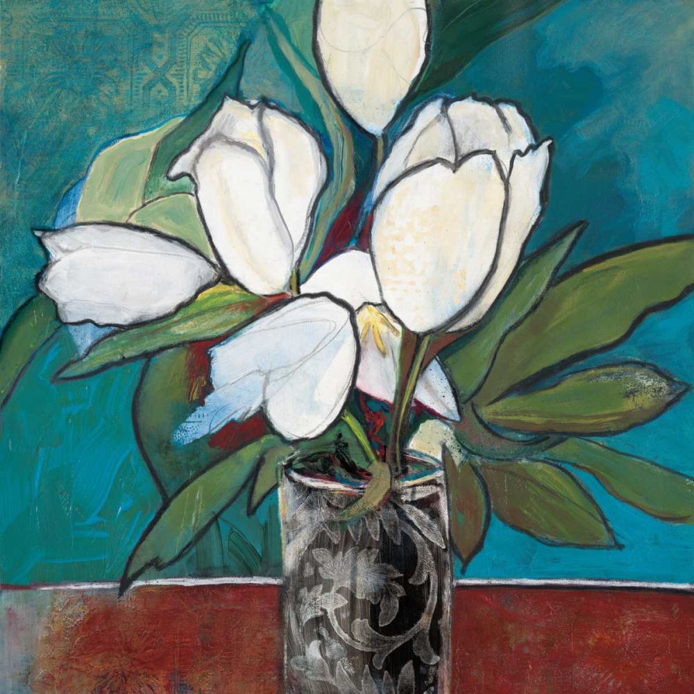 Crystal Tulips art print by Connie Tunick for $57.95 CAD