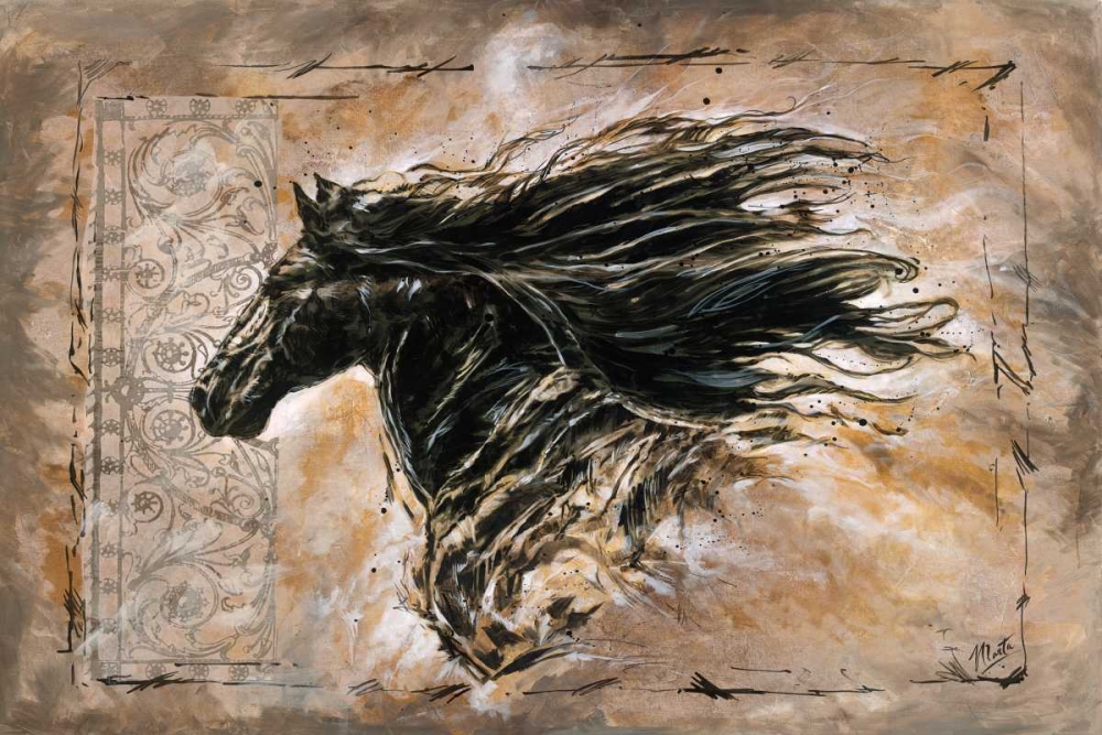 Black Beauty art print by Marta G. Wiley for $57.95 CAD