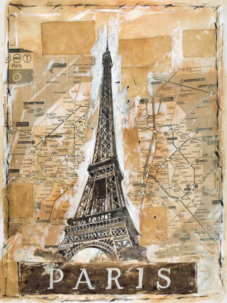 Paris art print by Marta G. Wiley for $57.95 CAD