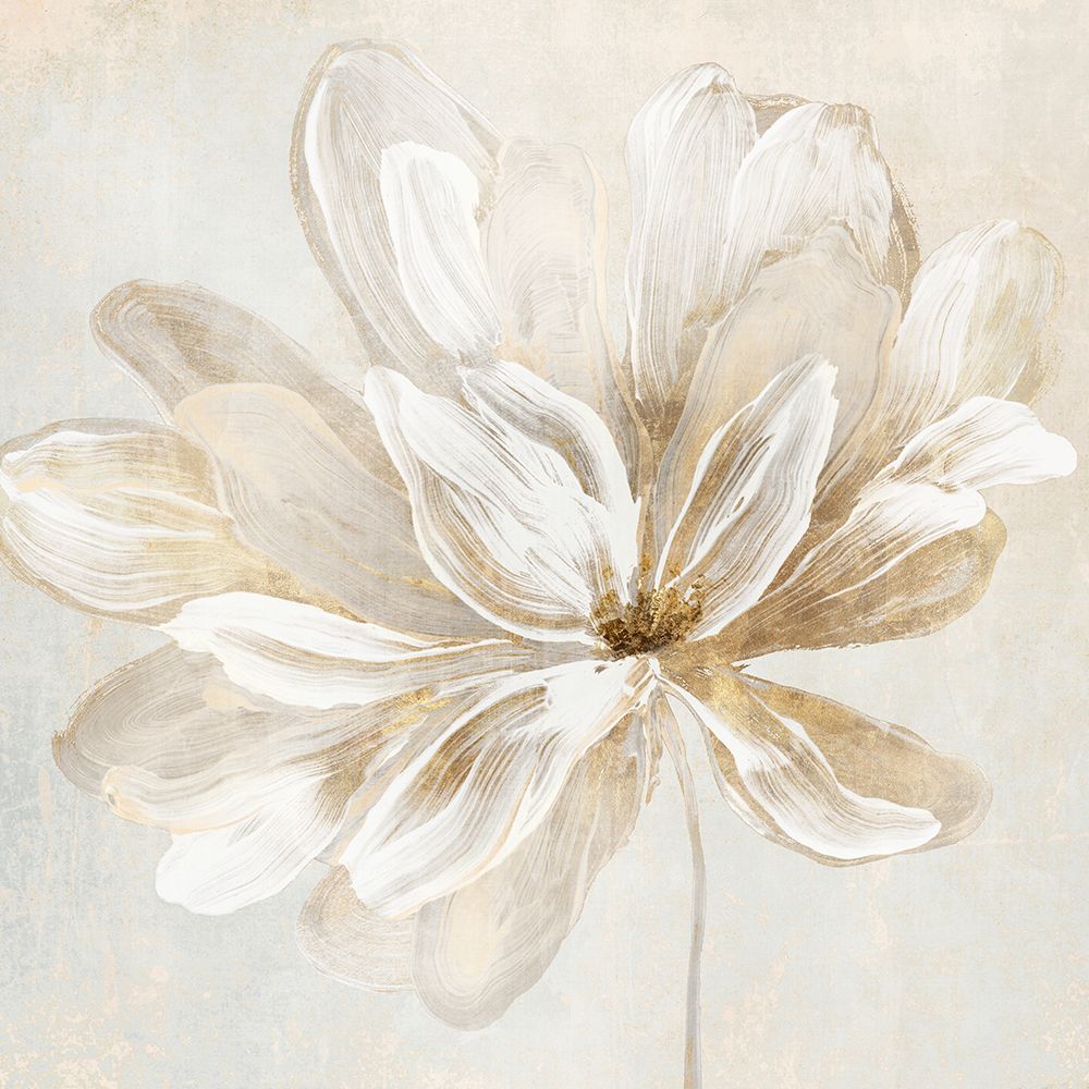 Bloomed in Beige I art print by Aria K for $57.95 CAD