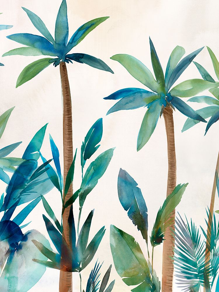Palm Oasis II art print by Aria K for $57.95 CAD