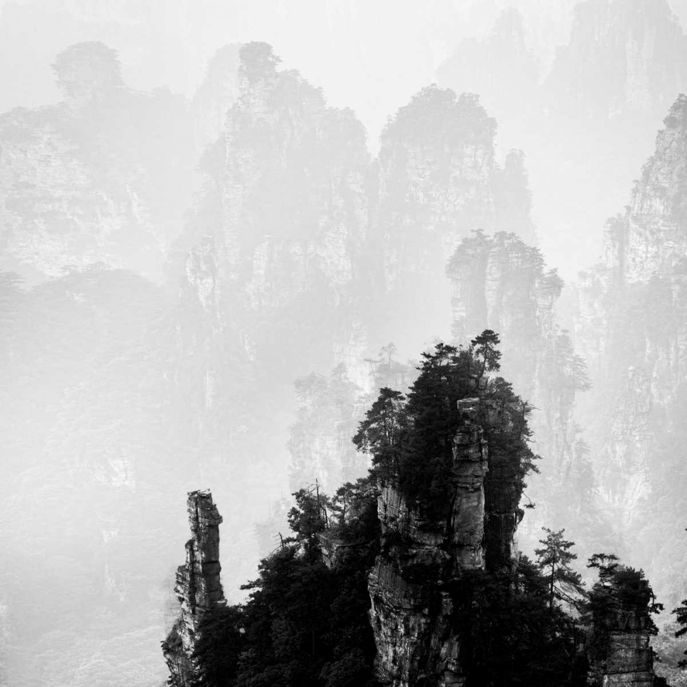 Misty Mountains I art print by Praxis Studio for $57.95 CAD