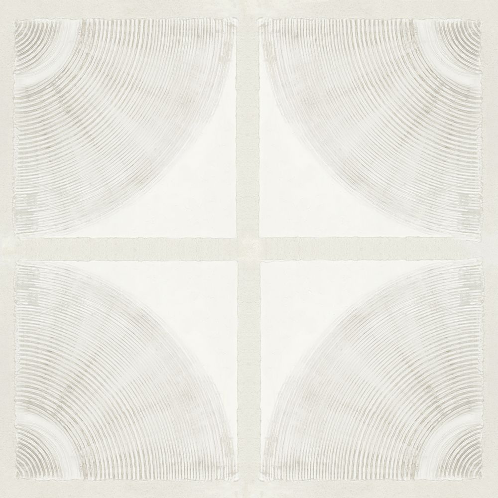 Quiet Quadrants of Curved Lines art print by Emma Peal for $57.95 CAD