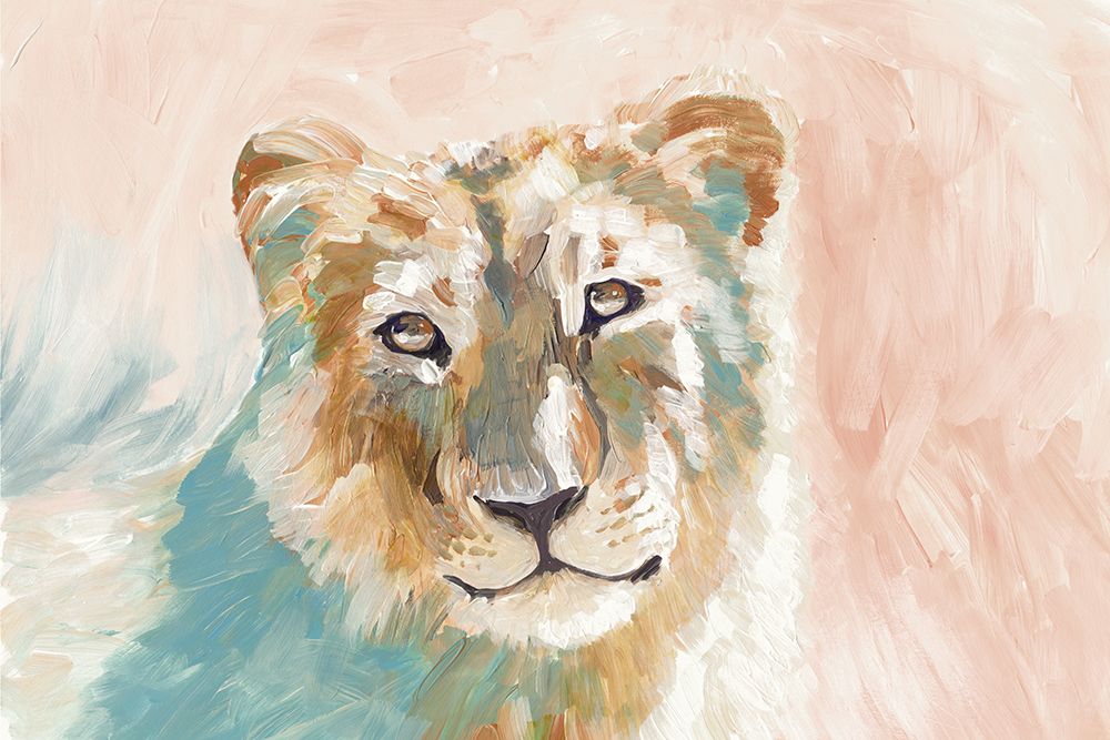 Lion in the Sun art print by Errico And Slyp for $57.95 CAD