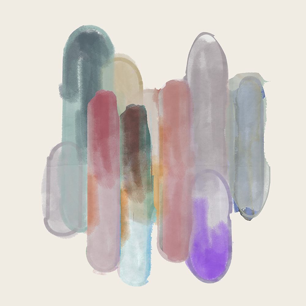 Colourful Spectrum II art print by Casa Cartissi for $57.95 CAD