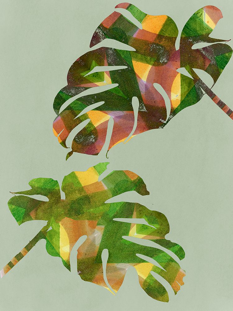 Tropical Monstera III art print by Project C for $57.95 CAD