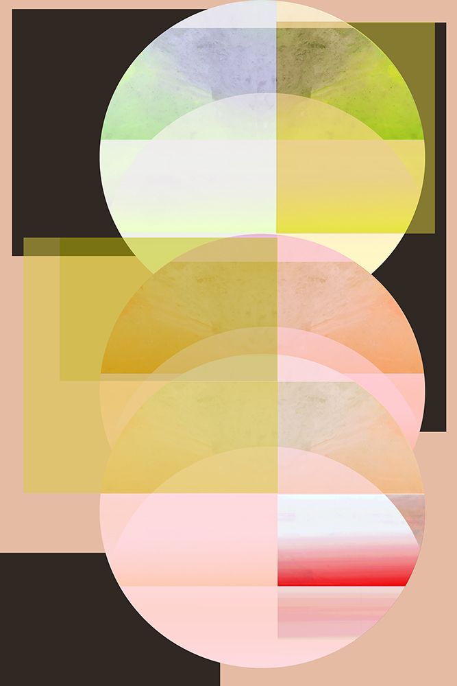 Pink Crescent Moon II art print by Casa Cartissi for $57.95 CAD