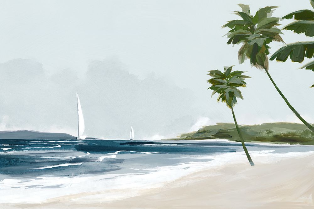 Secluded Palm Beach art print by Jacob Q for $57.95 CAD