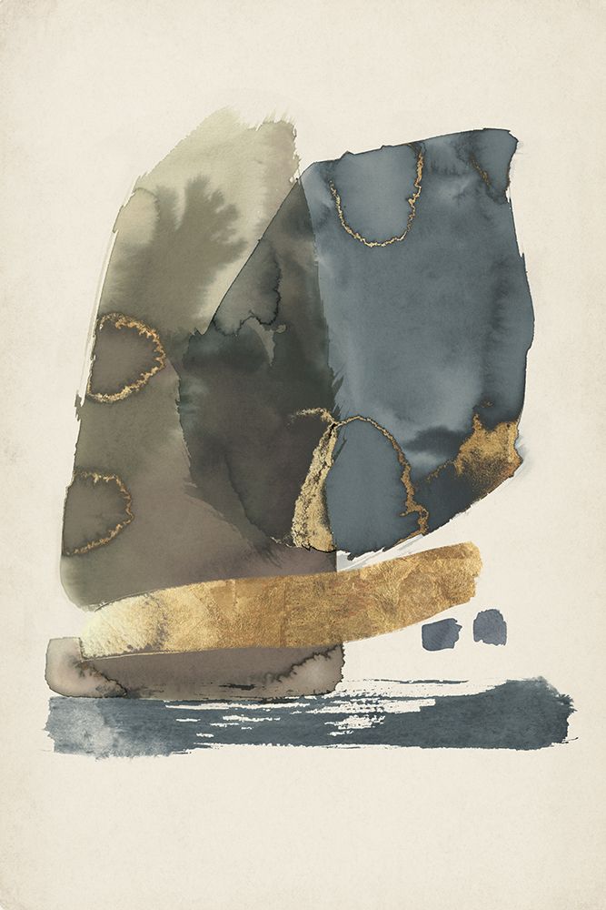 Watercolor Stones art print by Jacob Q for $57.95 CAD