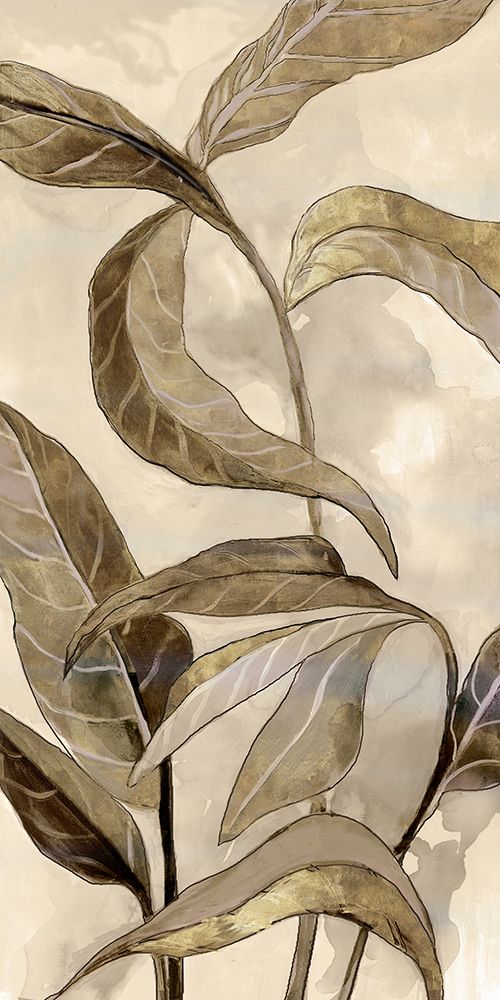 Neutral Leaves art print by Jacob Q for $57.95 CAD