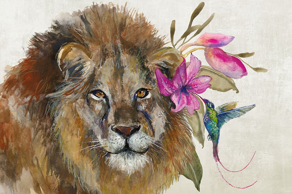 Lion art print by Jacob Q for $57.95 CAD