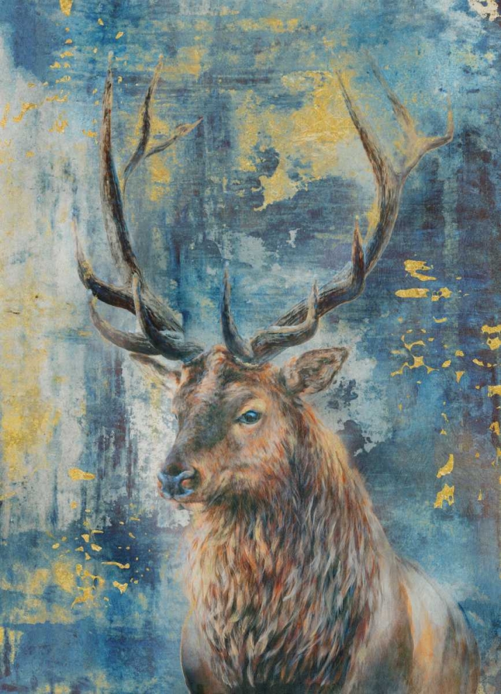 Highland Stag art print by Dina Peregojina for $57.95 CAD