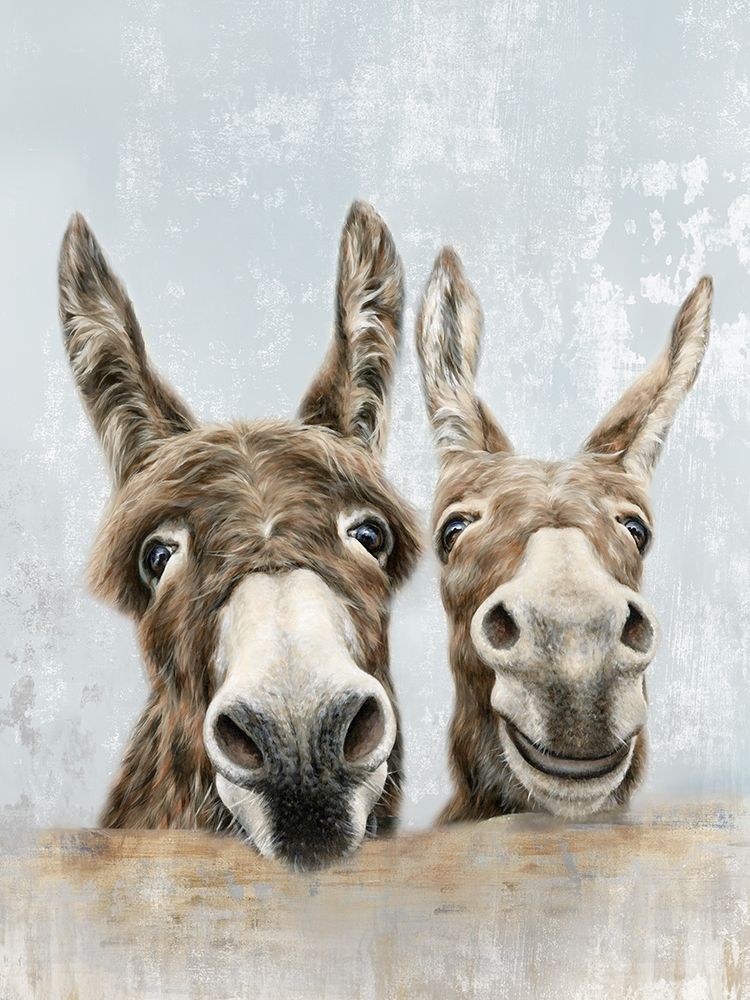 The Donkeys  art print by Dina Perejogina for $57.95 CAD