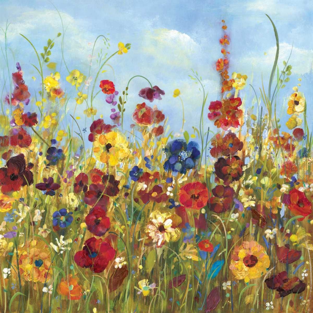 Sunshine Meadow I art print by Carmen Dolce for $57.95 CAD