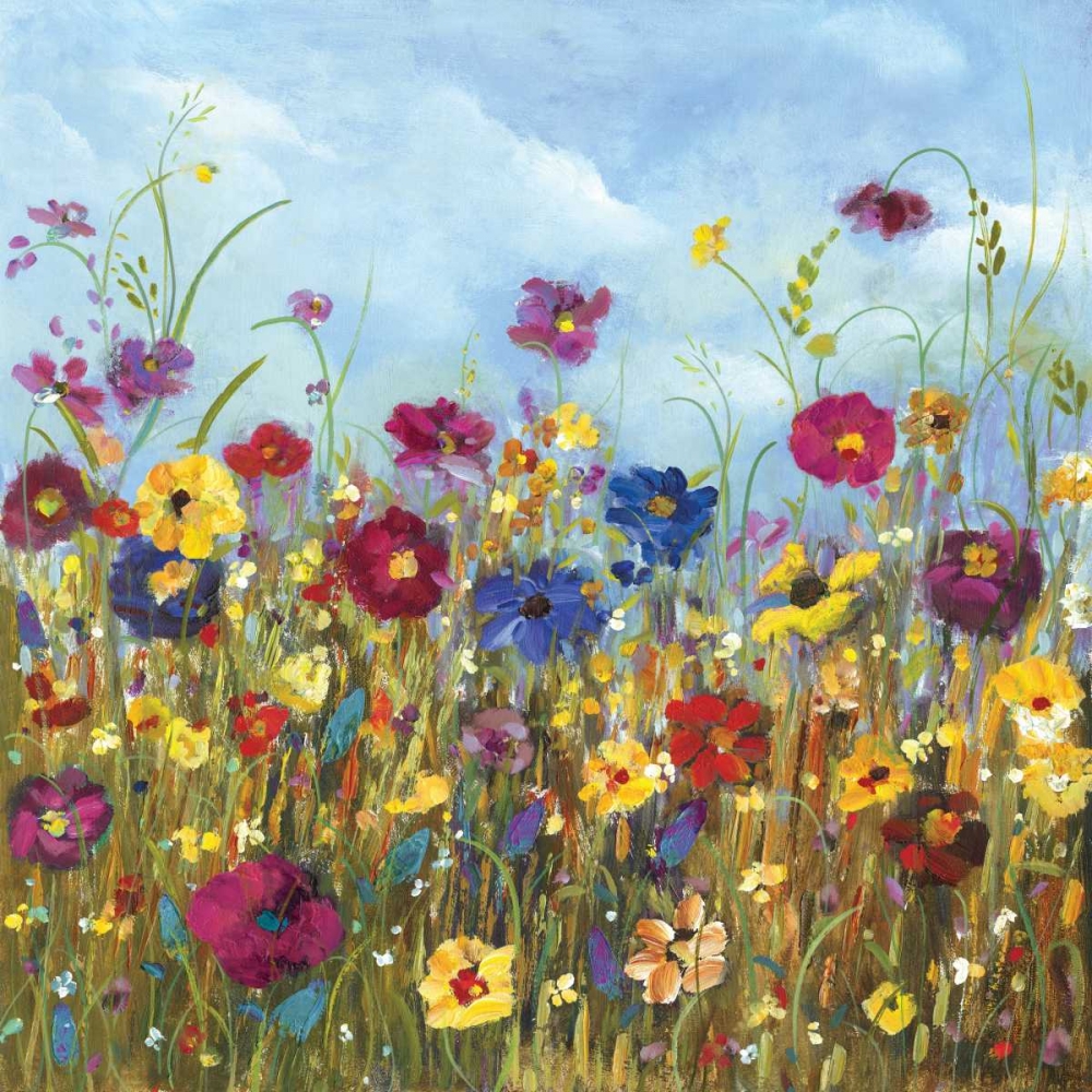 Sunshine Meadow II art print by Carmen Dolce for $57.95 CAD