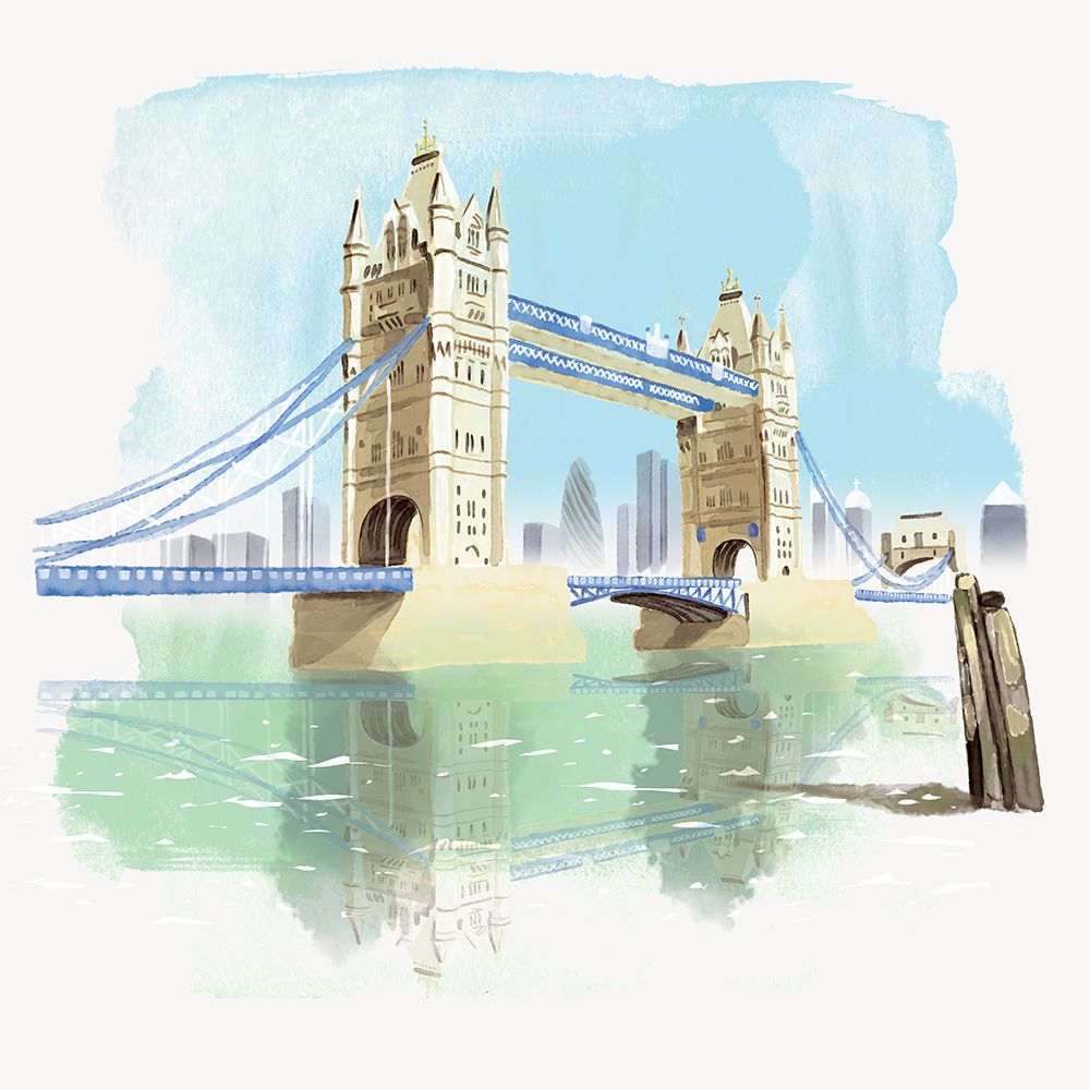 London Bridge art print by Michael Cheung for $57.95 CAD